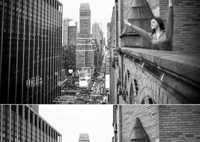 NYC branding fashion rooftop