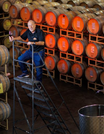 Winery branding photoshoot