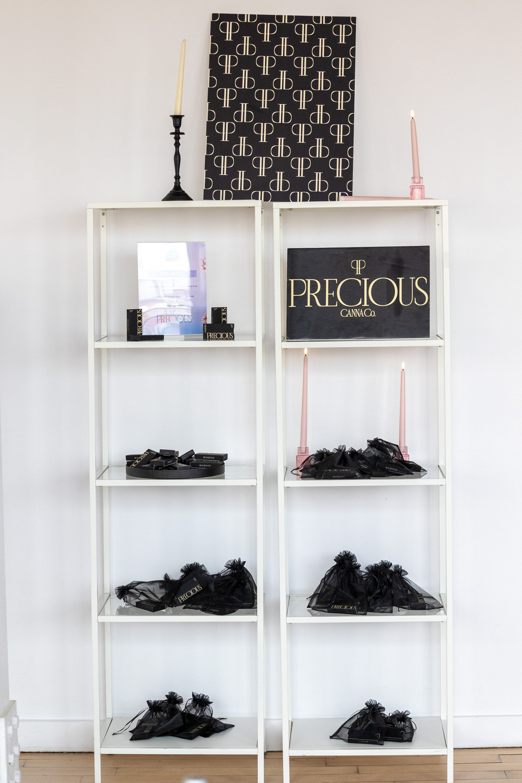luxury weed marijuana display for event